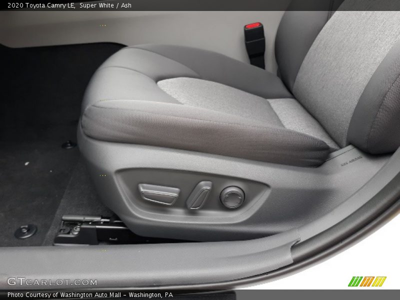 Super White / Ash 2020 Toyota Camry LE