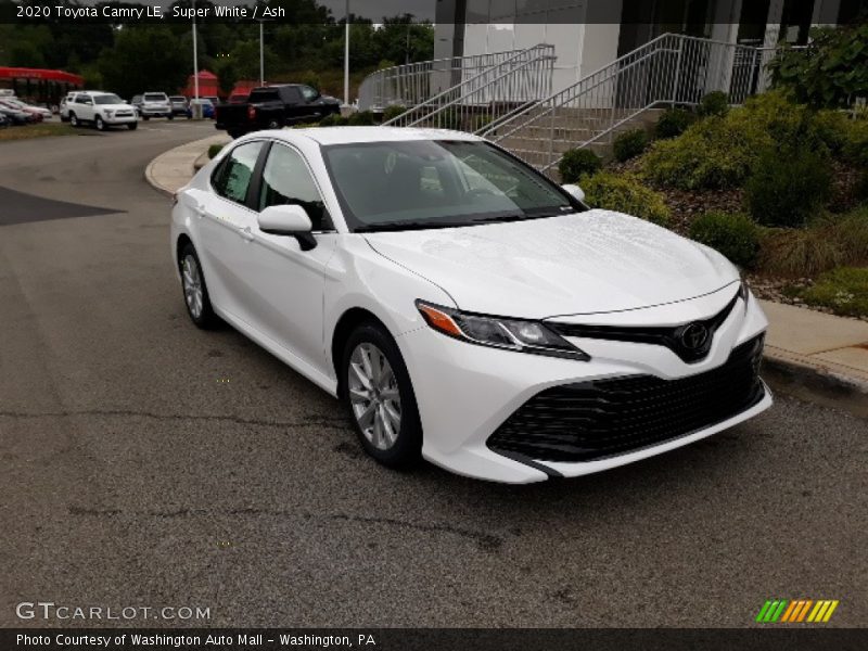 Super White / Ash 2020 Toyota Camry LE