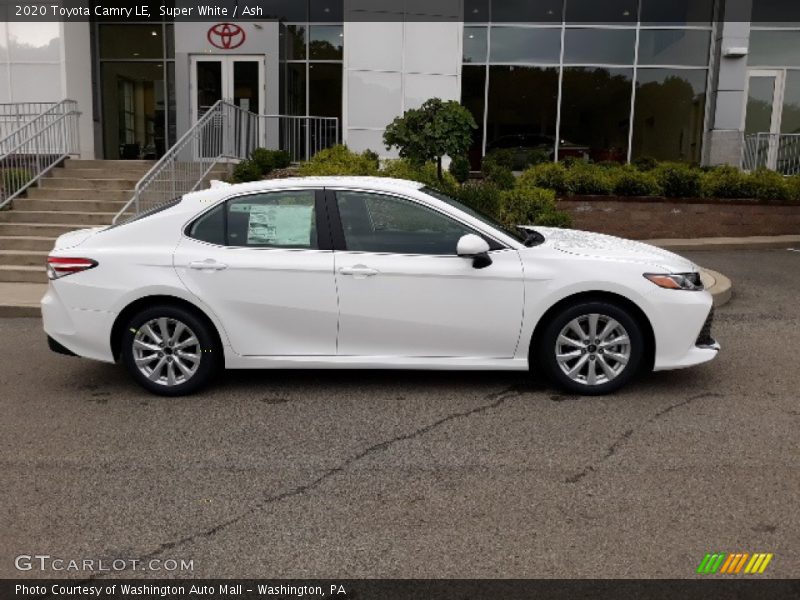 Super White / Ash 2020 Toyota Camry LE