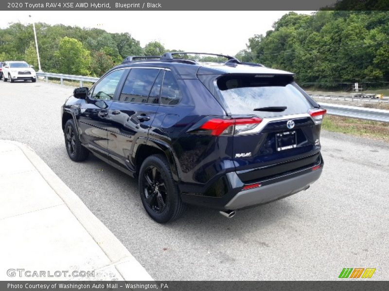 Blueprint / Black 2020 Toyota RAV4 XSE AWD Hybrid