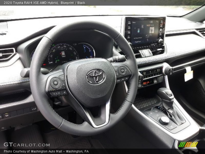 Blueprint / Black 2020 Toyota RAV4 XSE AWD Hybrid