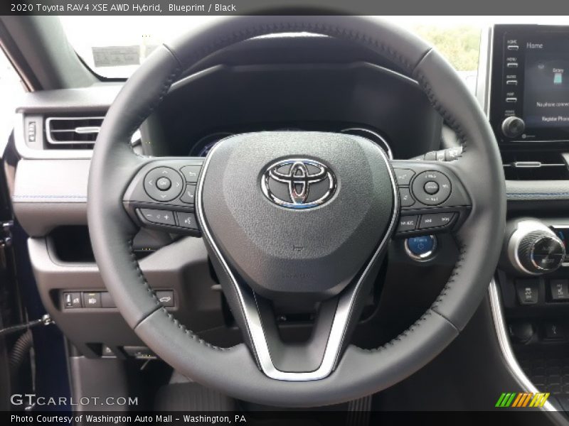 Blueprint / Black 2020 Toyota RAV4 XSE AWD Hybrid