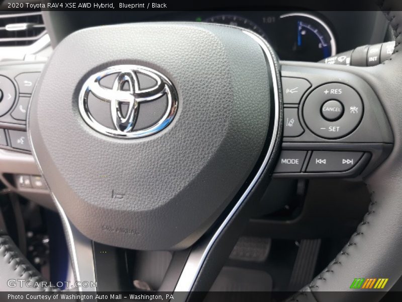 Blueprint / Black 2020 Toyota RAV4 XSE AWD Hybrid