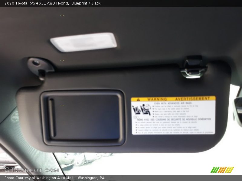 Blueprint / Black 2020 Toyota RAV4 XSE AWD Hybrid