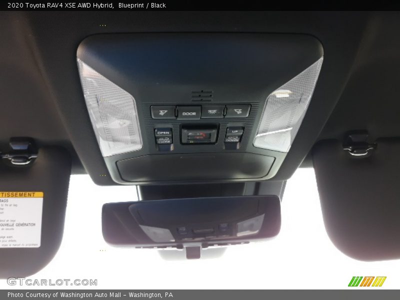 Blueprint / Black 2020 Toyota RAV4 XSE AWD Hybrid