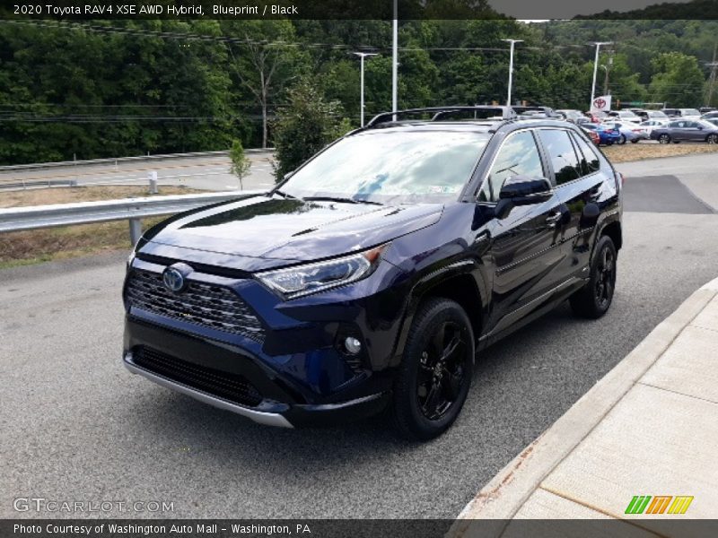 Blueprint / Black 2020 Toyota RAV4 XSE AWD Hybrid