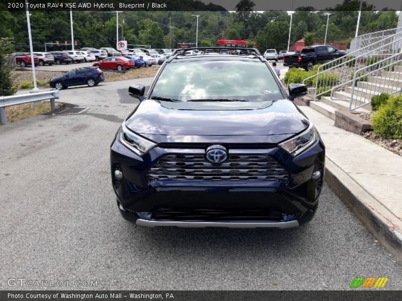 Blueprint / Black 2020 Toyota RAV4 XSE AWD Hybrid