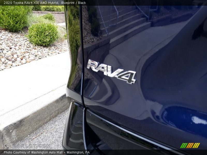 Blueprint / Black 2020 Toyota RAV4 XSE AWD Hybrid