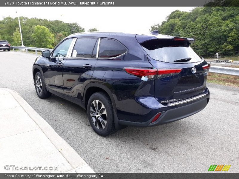 Blueprint / Graphite 2020 Toyota Highlander Hybrid XLE AWD