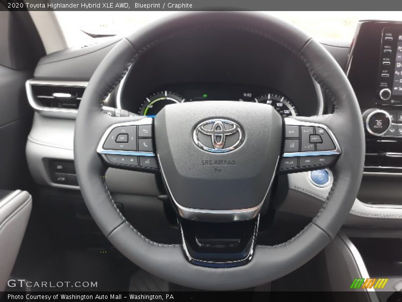 Blueprint / Graphite 2020 Toyota Highlander Hybrid XLE AWD