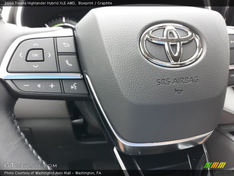 Blueprint / Graphite 2020 Toyota Highlander Hybrid XLE AWD