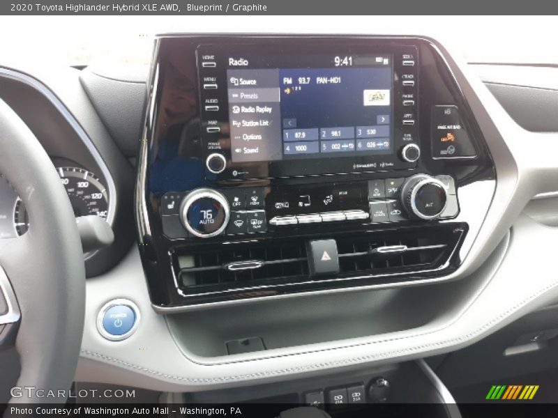 Blueprint / Graphite 2020 Toyota Highlander Hybrid XLE AWD