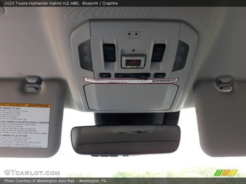 Blueprint / Graphite 2020 Toyota Highlander Hybrid XLE AWD
