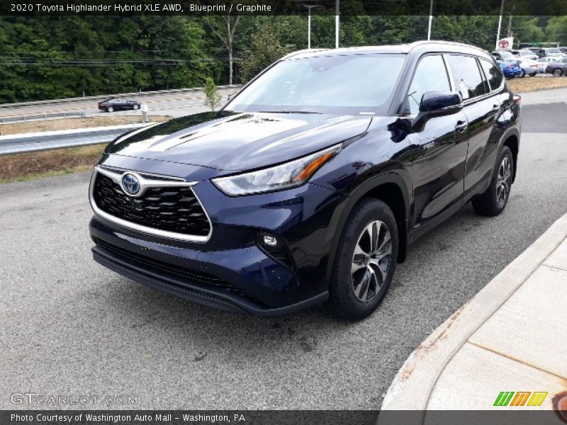 Blueprint / Graphite 2020 Toyota Highlander Hybrid XLE AWD