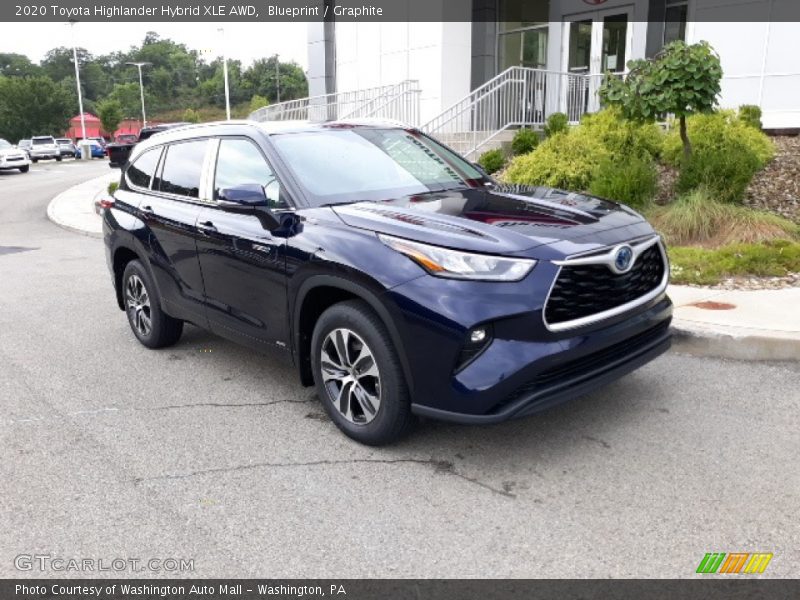 Blueprint / Graphite 2020 Toyota Highlander Hybrid XLE AWD