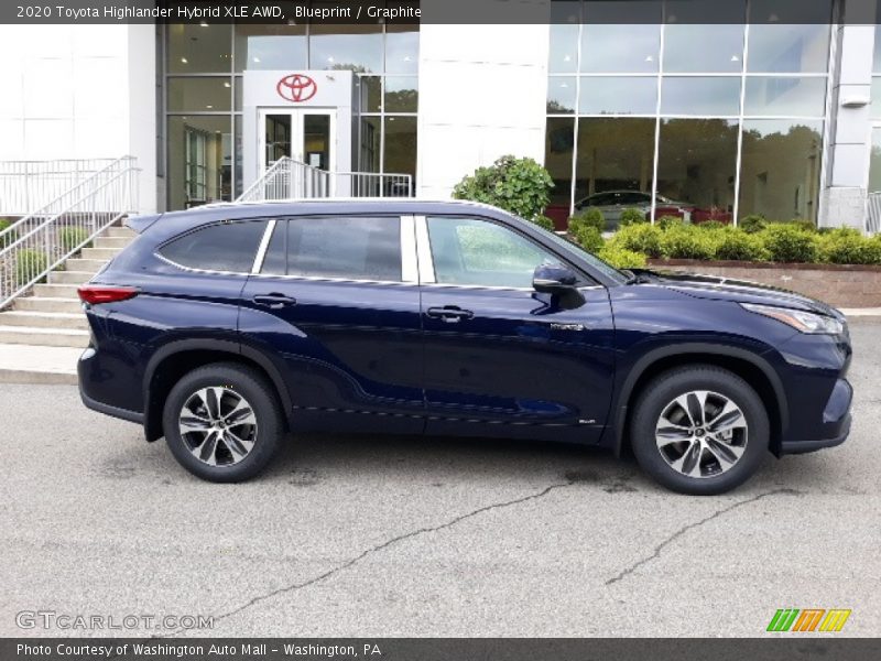 Blueprint / Graphite 2020 Toyota Highlander Hybrid XLE AWD