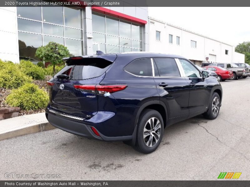 Blueprint / Graphite 2020 Toyota Highlander Hybrid XLE AWD