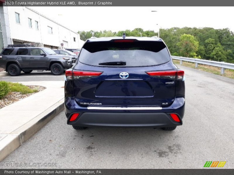 Blueprint / Graphite 2020 Toyota Highlander Hybrid XLE AWD