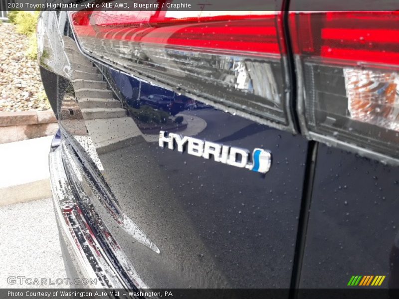 Blueprint / Graphite 2020 Toyota Highlander Hybrid XLE AWD