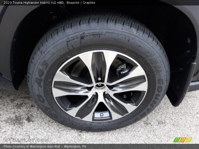 Blueprint / Graphite 2020 Toyota Highlander Hybrid XLE AWD