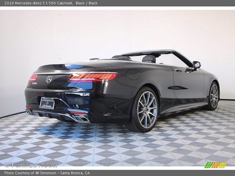 Black / Black 2019 Mercedes-Benz S S 560 Cabriolet
