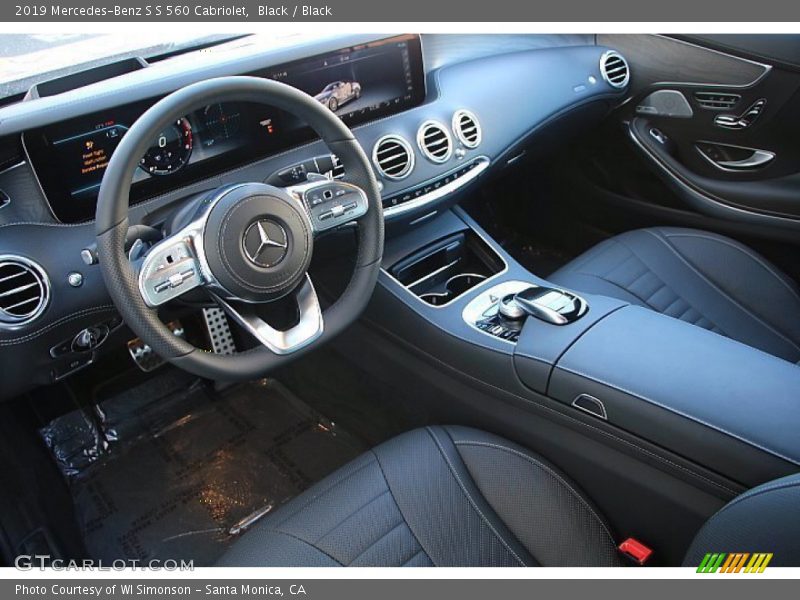 Black / Black 2019 Mercedes-Benz S S 560 Cabriolet