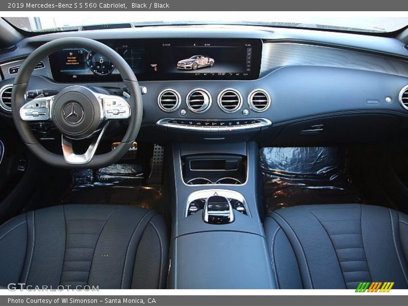 Black / Black 2019 Mercedes-Benz S S 560 Cabriolet