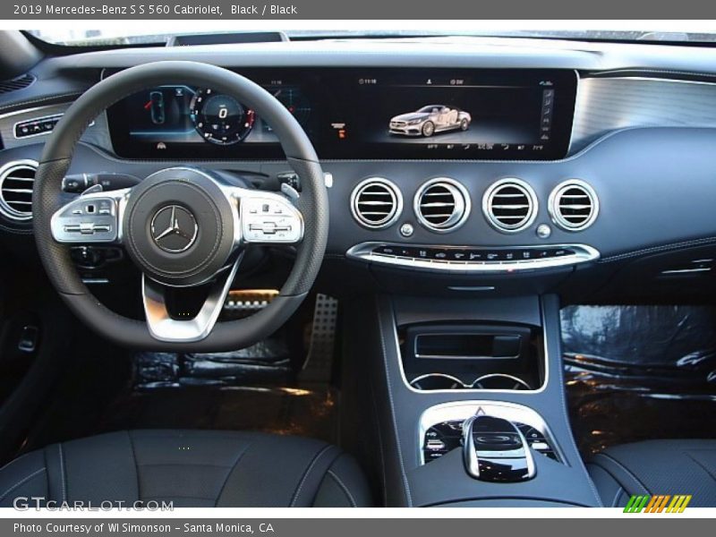 Black / Black 2019 Mercedes-Benz S S 560 Cabriolet