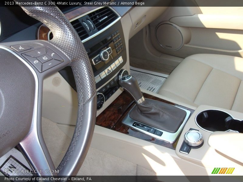 Steel Grey Metallic / Almond Beige 2013 Mercedes-Benz C 300 4Matic Luxury