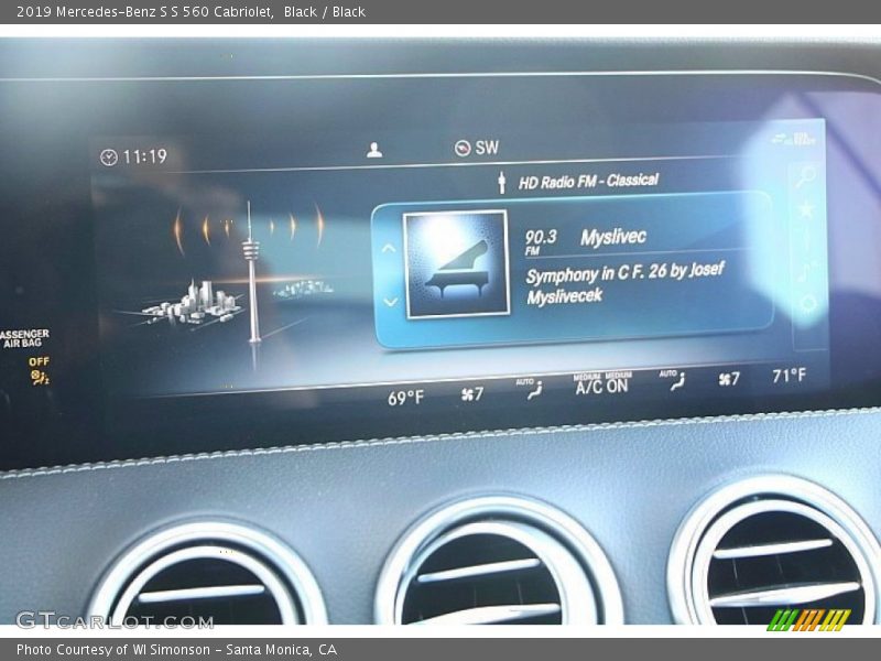 Black / Black 2019 Mercedes-Benz S S 560 Cabriolet
