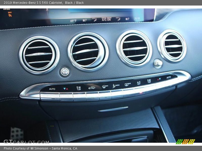 Black / Black 2019 Mercedes-Benz S S 560 Cabriolet