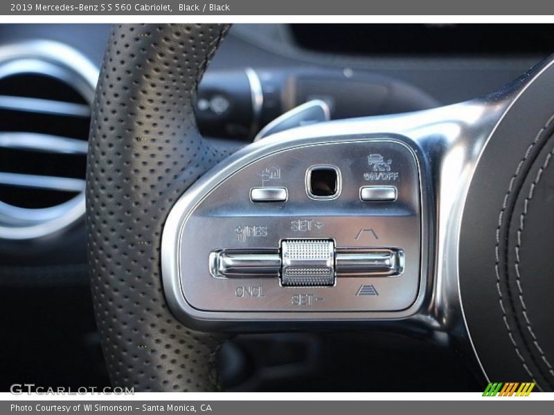 Black / Black 2019 Mercedes-Benz S S 560 Cabriolet