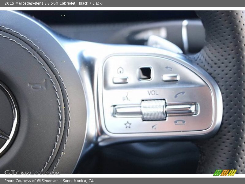 Black / Black 2019 Mercedes-Benz S S 560 Cabriolet