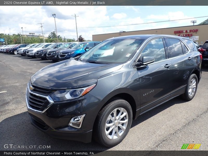 Nightfall Gray Metallic / Jet Black 2020 Chevrolet Equinox LT AWD