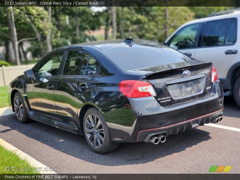 Crystal Black Silica / Carbon Black 2017 Subaru WRX
