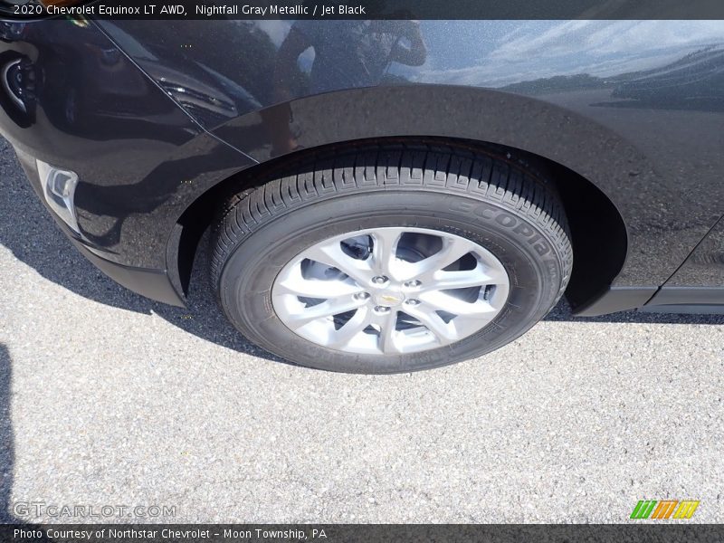 Nightfall Gray Metallic / Jet Black 2020 Chevrolet Equinox LT AWD