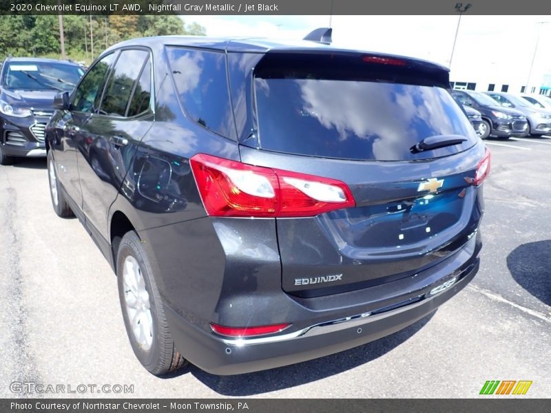 Nightfall Gray Metallic / Jet Black 2020 Chevrolet Equinox LT AWD