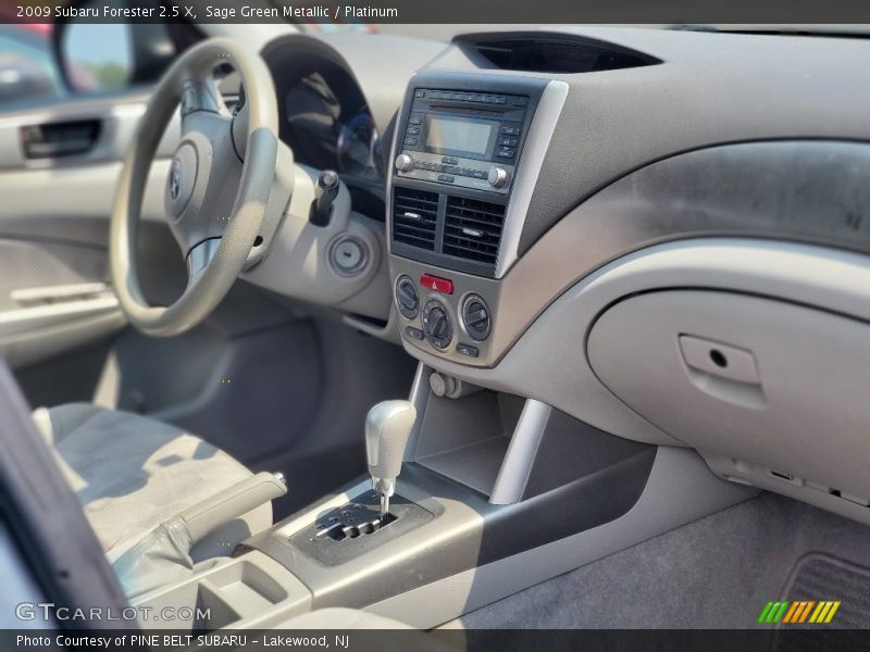Sage Green Metallic / Platinum 2009 Subaru Forester 2.5 X