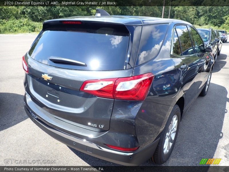 Nightfall Gray Metallic / Jet Black 2020 Chevrolet Equinox LT AWD