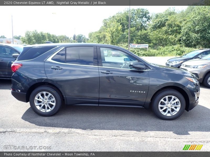 Nightfall Gray Metallic / Jet Black 2020 Chevrolet Equinox LT AWD