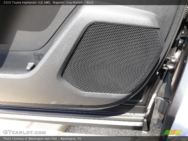 Magnetic Gray Metallic / Black 2020 Toyota Highlander XLE AWD