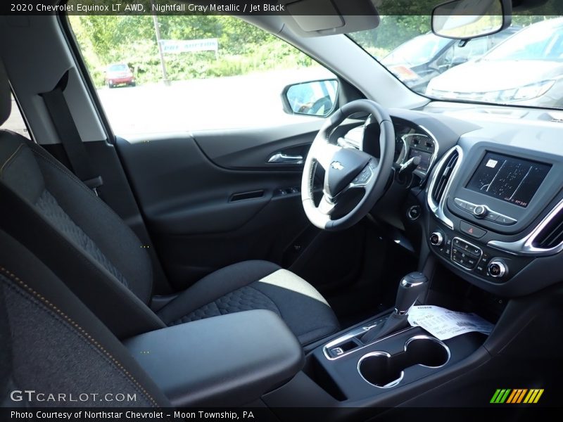 Nightfall Gray Metallic / Jet Black 2020 Chevrolet Equinox LT AWD