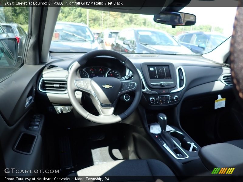 Nightfall Gray Metallic / Jet Black 2020 Chevrolet Equinox LT AWD
