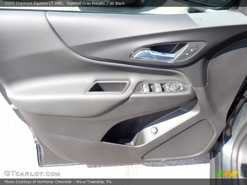 Nightfall Gray Metallic / Jet Black 2020 Chevrolet Equinox LT AWD