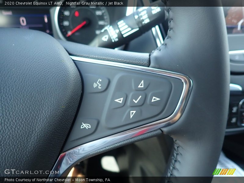 Nightfall Gray Metallic / Jet Black 2020 Chevrolet Equinox LT AWD