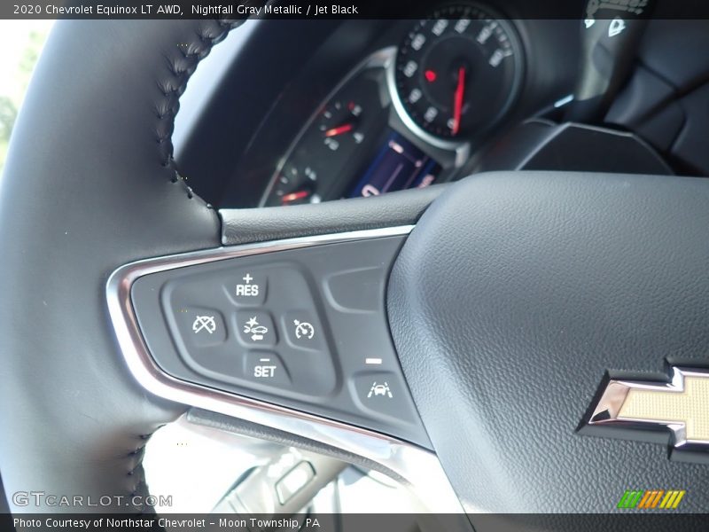 Nightfall Gray Metallic / Jet Black 2020 Chevrolet Equinox LT AWD