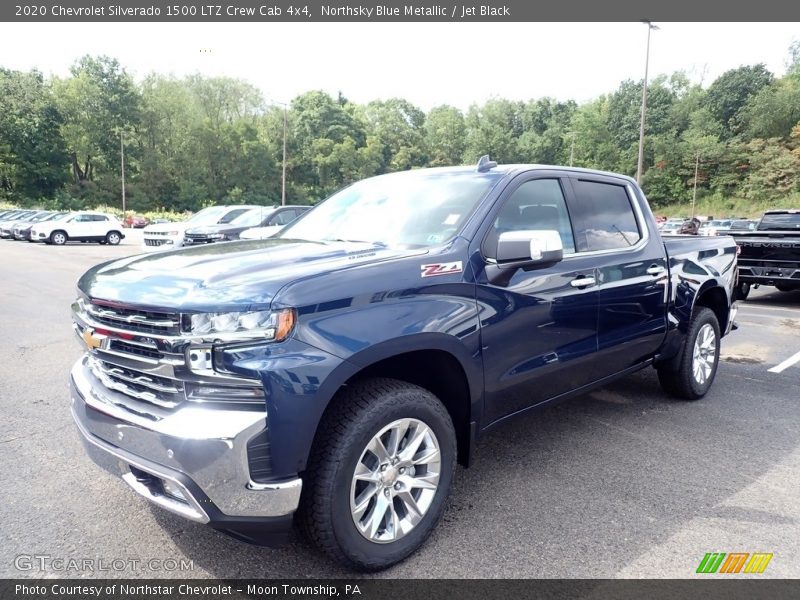 Front 3/4 View of 2020 Silverado 1500 LTZ Crew Cab 4x4