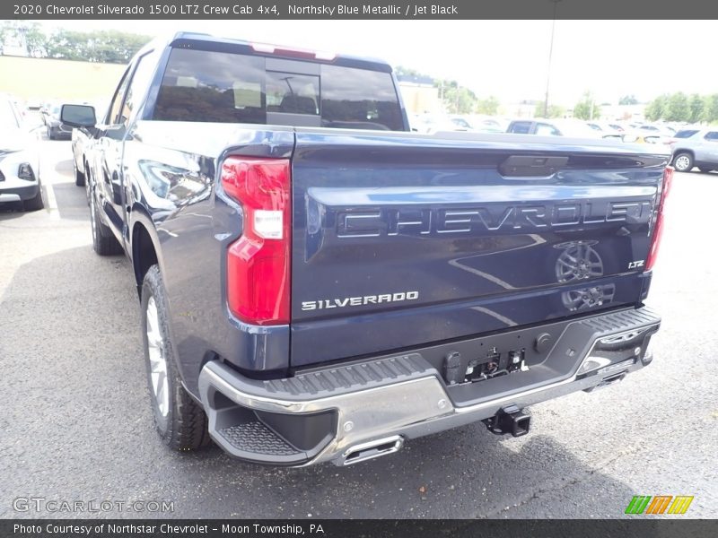 Northsky Blue Metallic / Jet Black 2020 Chevrolet Silverado 1500 LTZ Crew Cab 4x4