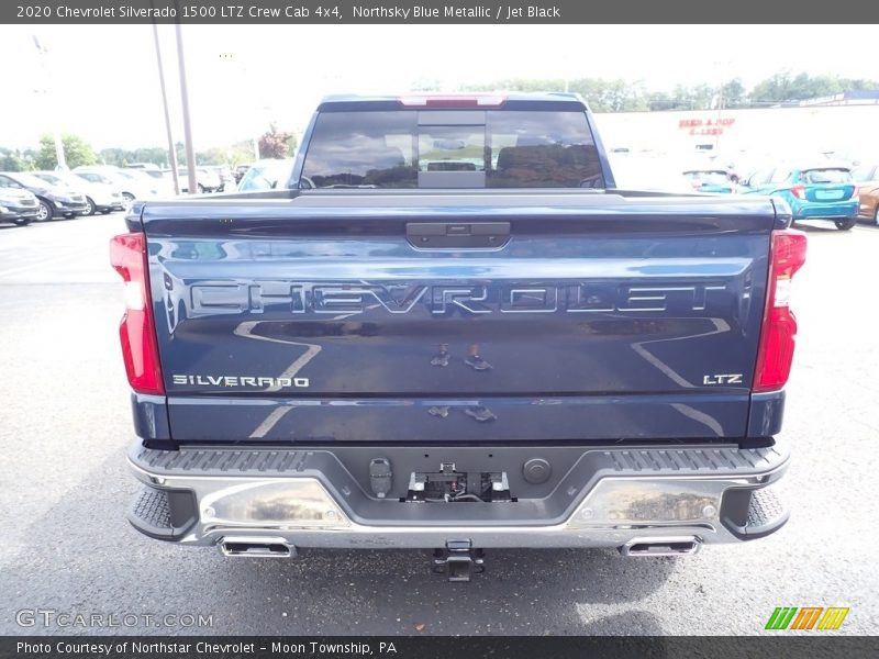 Northsky Blue Metallic / Jet Black 2020 Chevrolet Silverado 1500 LTZ Crew Cab 4x4