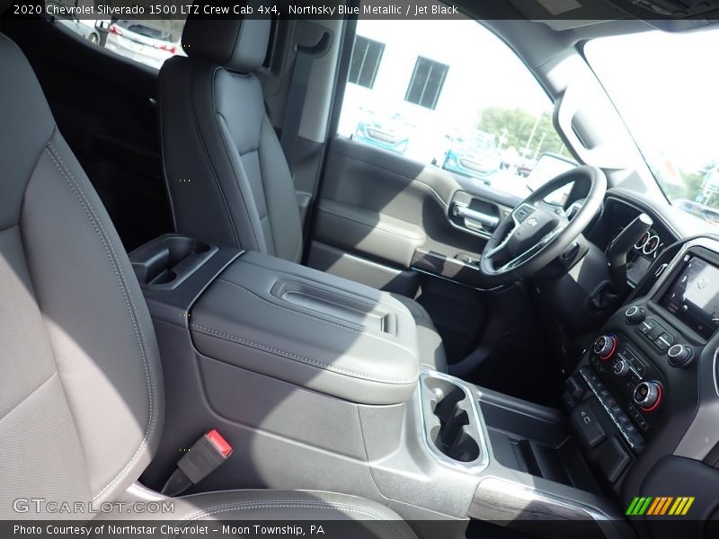 Northsky Blue Metallic / Jet Black 2020 Chevrolet Silverado 1500 LTZ Crew Cab 4x4